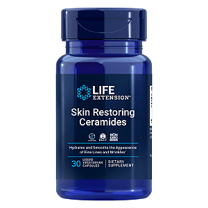 Skin Restoring Ceramides 30 Cápsulas Life Extension