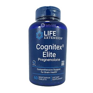Life Extension, Cognitex Elite Pregnenolona 60 Comprimidos