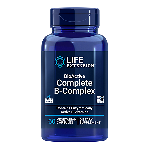 Complexo B BioAtivo 60 Cápsulas Life Extension