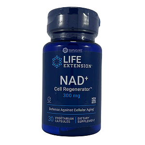 Life Extension, NAD + Cell Regenerator 300mg 30 Cápsulas