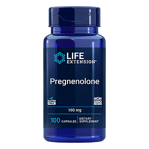 Pregnenolona 100mg 100 Cápsulas Life Extension