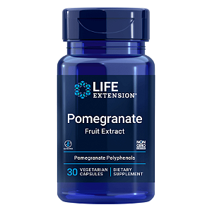Pomegranate Fruit Extract (Extrato de Romã) 30 Cápsulas Life Extension