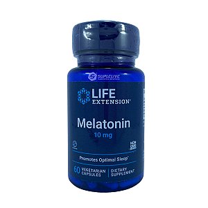 Life Extension, Melatonina 10mg 60 Cápsulas