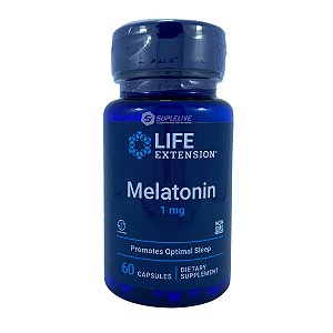 Life Extension, Melatonina 1mg 60 Cápsulas