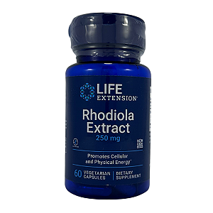 Life Extension, Rhodiola 250mg 60 Cápsulas