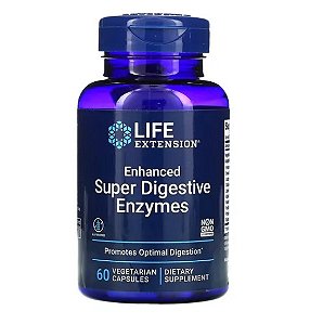 Life Extension, Super Enzimas Digestivas 60 Cápsulas