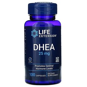 Life Extension, DHEA 25mg 100 Cápsulas