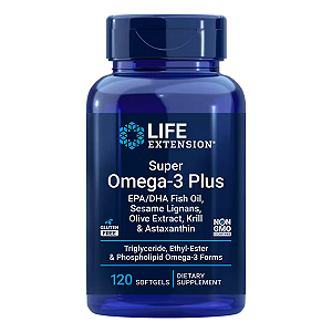 Super Omega 3 Plus 120 Softgels Life Extension