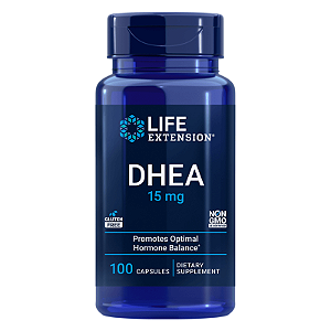 DHEA 15mg 100 Cápsulas Life Extension