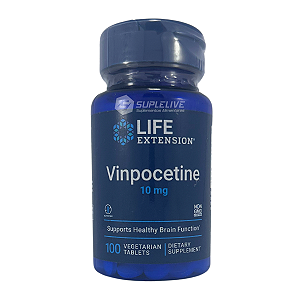 Life Extension, Vinpocetine 10mg 100 Comprimidos
