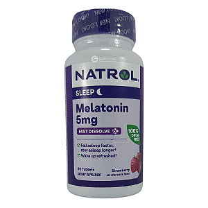 Natrol, Melatonina 5mg 90 Comprimidos