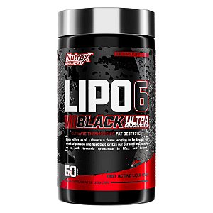 Lipo 6 Black Ultra Concentrado 60 Cápsulas Nutrex Research