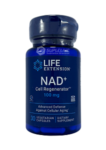 Life Extension, NAD + Cell Regenerator 100mg 30 Cápsulas