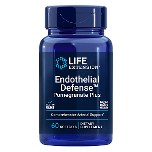 Endothelial Defense Pomegranate Plus 60 Softgels Life Extension