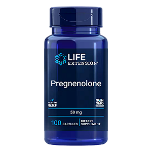 Pregnenolona 50mg 100 Cápsulas Life Extension
