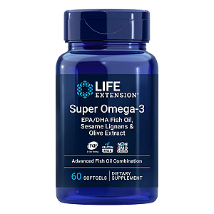 Super Omega 3 60 Softgels Life Extension