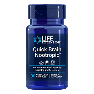 Quick Brain Nootropic 30 Cápsulas Life Extension