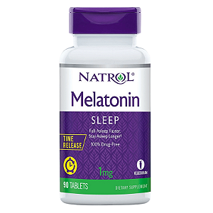Melatonina 1mg Time Release 90 Tabletes Natrol