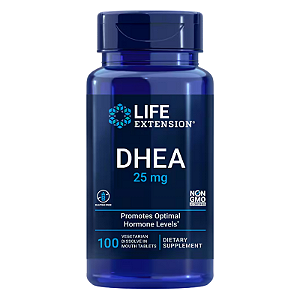 DHEA 25mg 100 Tabletes Life Extension