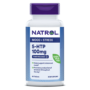 5-HTP 100mg Time Release 45 Tabletes Natrol