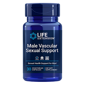 Auxílio Sexual Vascular para Homens 30 Cápsulas Life Extension