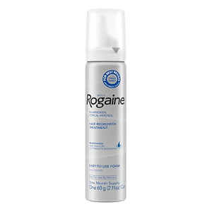 Rogaine Foam 5% - Minoxil em Espuma (1 mês) (60ml Unidade) - Estoque no Brasil
