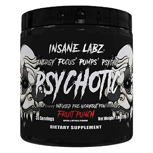 Pré treino Psychotic Black 35 Doses Insane Labz