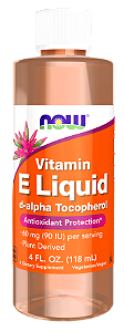 Vitamina E Líquida 118ml NOW Foods