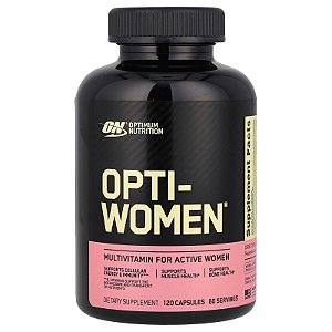 Multivitamínico Opti Women 120 Cápsulas Optimum Nutrition