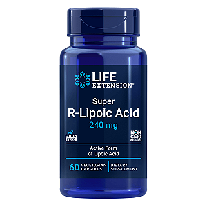 Super R-Lipoic Acid 240mg 60 Cápsulas Life Extension
