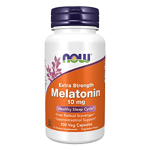 Melatonina 10mg 100 Cápsulas NOW Foods