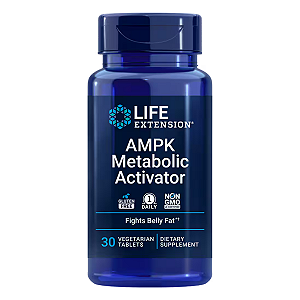 Ativador Metabólico de AMPK 30 Tabletes Life Extension