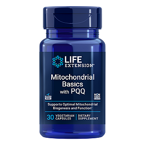 Mitocondrial Basics com PQQ 30 Cápsulas Life Extension
