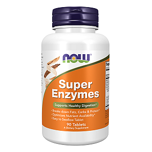 Super Enzimas 90 Tabletes NOW Foods
