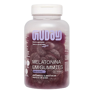 Melatonina Gummy Uva Roxa 60 Unidades Guday