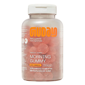 Morning Gummy Vitamina C + Própolis 60 Gomas Framboesa Guday