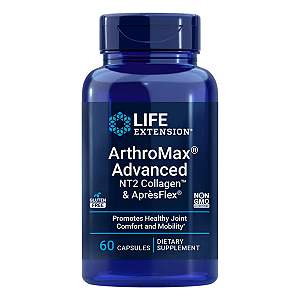 ArthroMax Advanced Colágeno NT2 e ApresFlex 60 Cápsulas Life Extension