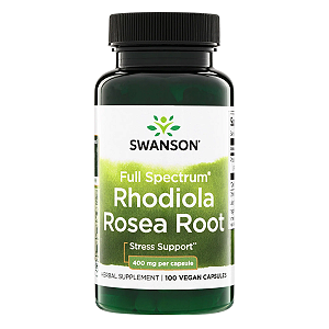 Rhodiola Rosea 400 mg 100 Cápsulas Swanson