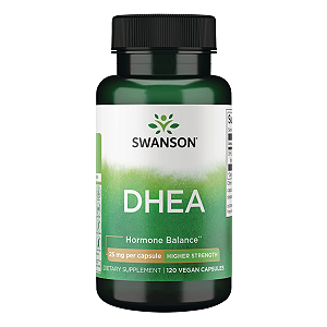 DHEA 25mg 120 Cápsulas Swanson