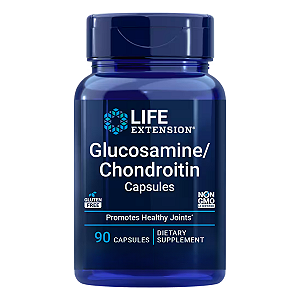 Glucosamina e Condroitina 90 Cápsulas Life Extension