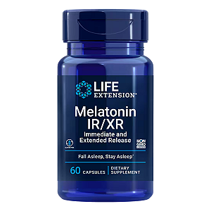 Melatonina IR/XR 60 Cápsulas Life Extension