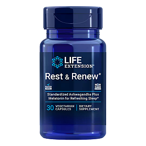 Rest & Renew 30 Cápsulas Life Extension