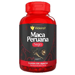 Maca Peruana Negra 500mg - 120 CÁPSULAS