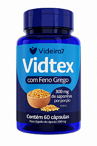 VidTex (Feno Grego, Boro, Zma, B6) 500mg 60 Cápsulas
