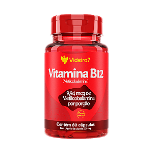 Vitamina B12 412% - 60 CÁPSULAS