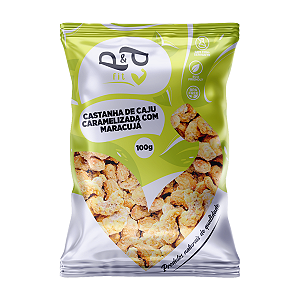 Castanha de Caju Caramelizada com Maracujá - P&P