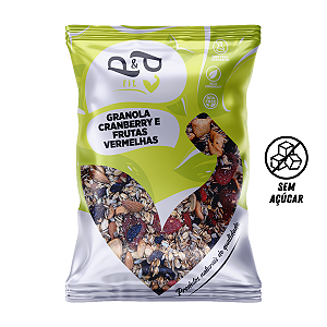 Granola Cranberry e Frutas Vermelhas - P&P