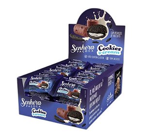 Paçoca Cookies and Cream Vegano Sem Glúten Caixa C/ 24un