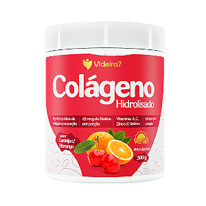 Colágeno Verão – Morango com Laranja 300g