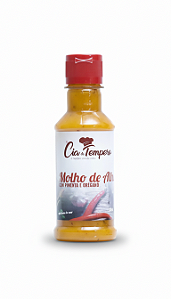 Molho De Alho Com Pimenta e Orégano 180ML CIA DO TEMPERO